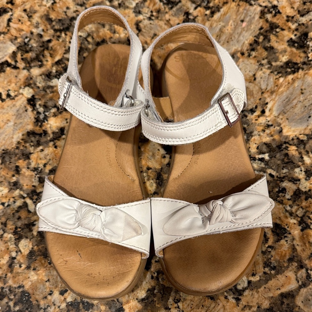 Stride Rite White Kids Sandals